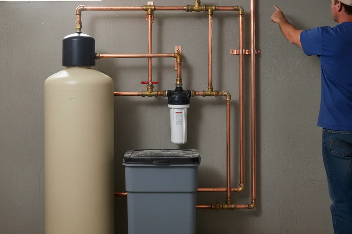 Whole-house water treatment system installed in Larue